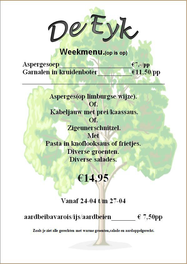 16 tot en met 23 september