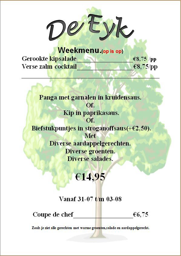 16 tot en met 23 september
