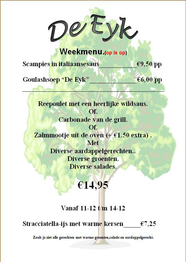 16 tot en met 23 september