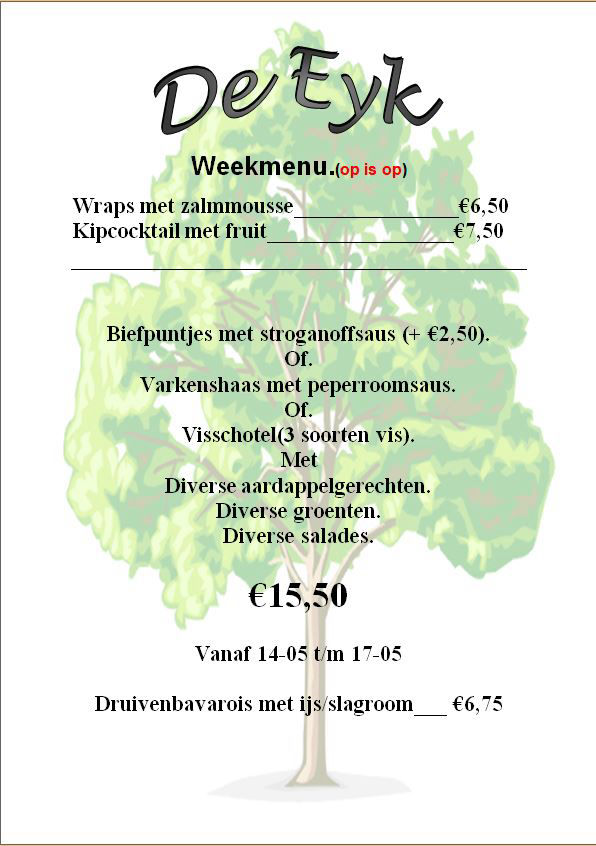 16 tot en met 23 september